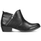 Sun + Stone Women's Abby Double Zip Booties Black Size 5M
