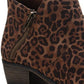 Sun + Stone Women's Abby Double Zip Booties Brown Size 9.5M