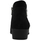 Sun + Stone Women's Abby Double Zip Booties Black Size 5.5 M