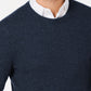 Club Room Men's Cashmere Crew Neck Sweater Blue Size Large