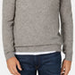 Club Room Men's V Neck Cashmere Sweater Gray Size Medium