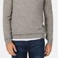 Club Room Men's V Neck Cashmere Sweater Gray Size Large