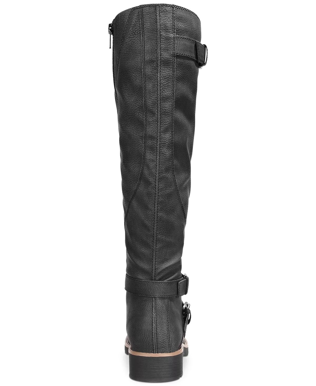 Sun + Stone Women's Brinley Strapped Lug Sole Boots Black Size 10 M