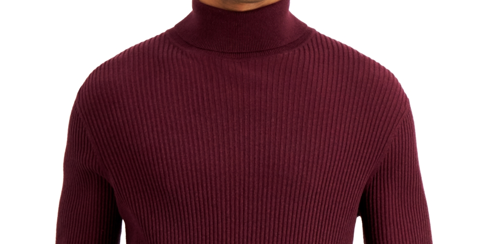 INC International Concepts Men's Ascher Rollneck Sweater Red Size XX-Large