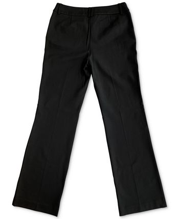 Alfani Women's Solid Casual Trouser Pants Black Size 6