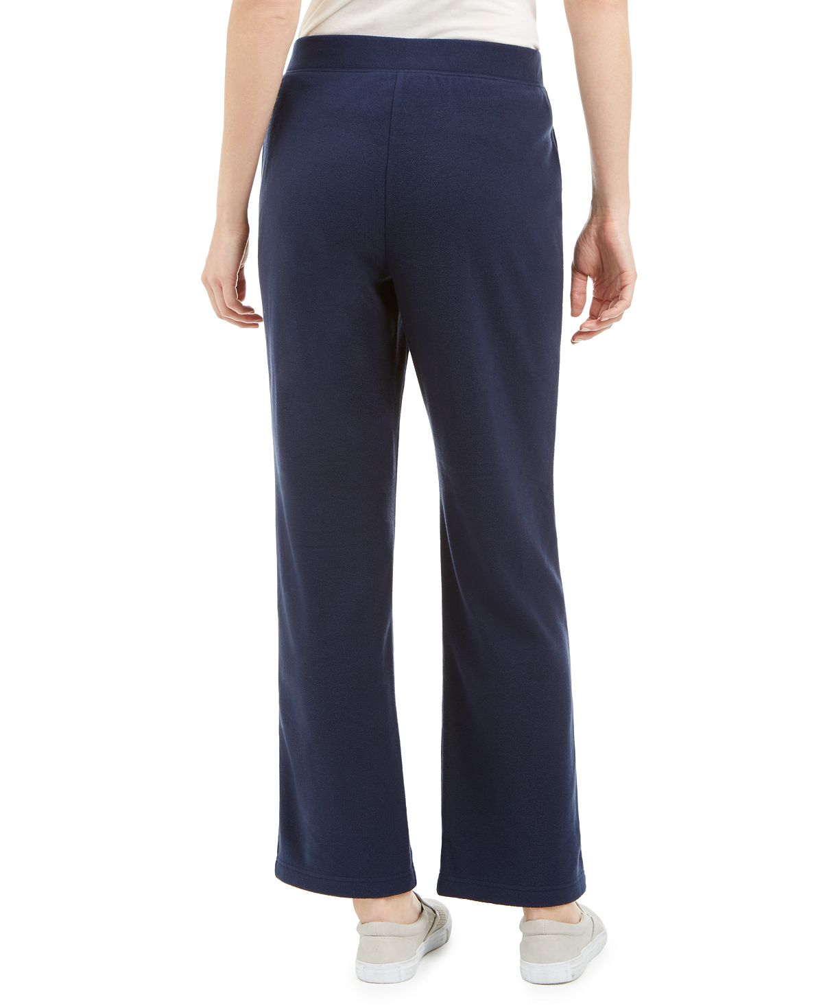 Karen Scott Women's Microfleece Pants Black Size Petite X-Large