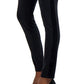 INC International Concepts Women's Velvet Trim Skinny Ponte Ankle Pants Black Size 2