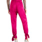 INC International Concepts Women's Tie Pocketed Satin Skinny Party Pants Pink Size 4