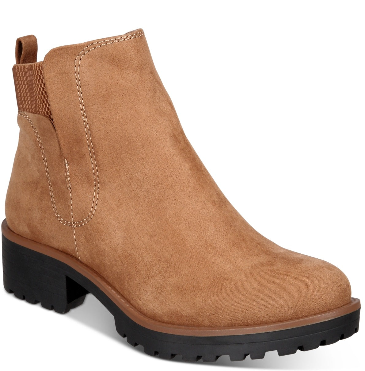 Sun + Stone Women's Kandy Booties Brown Size 6.5 M
