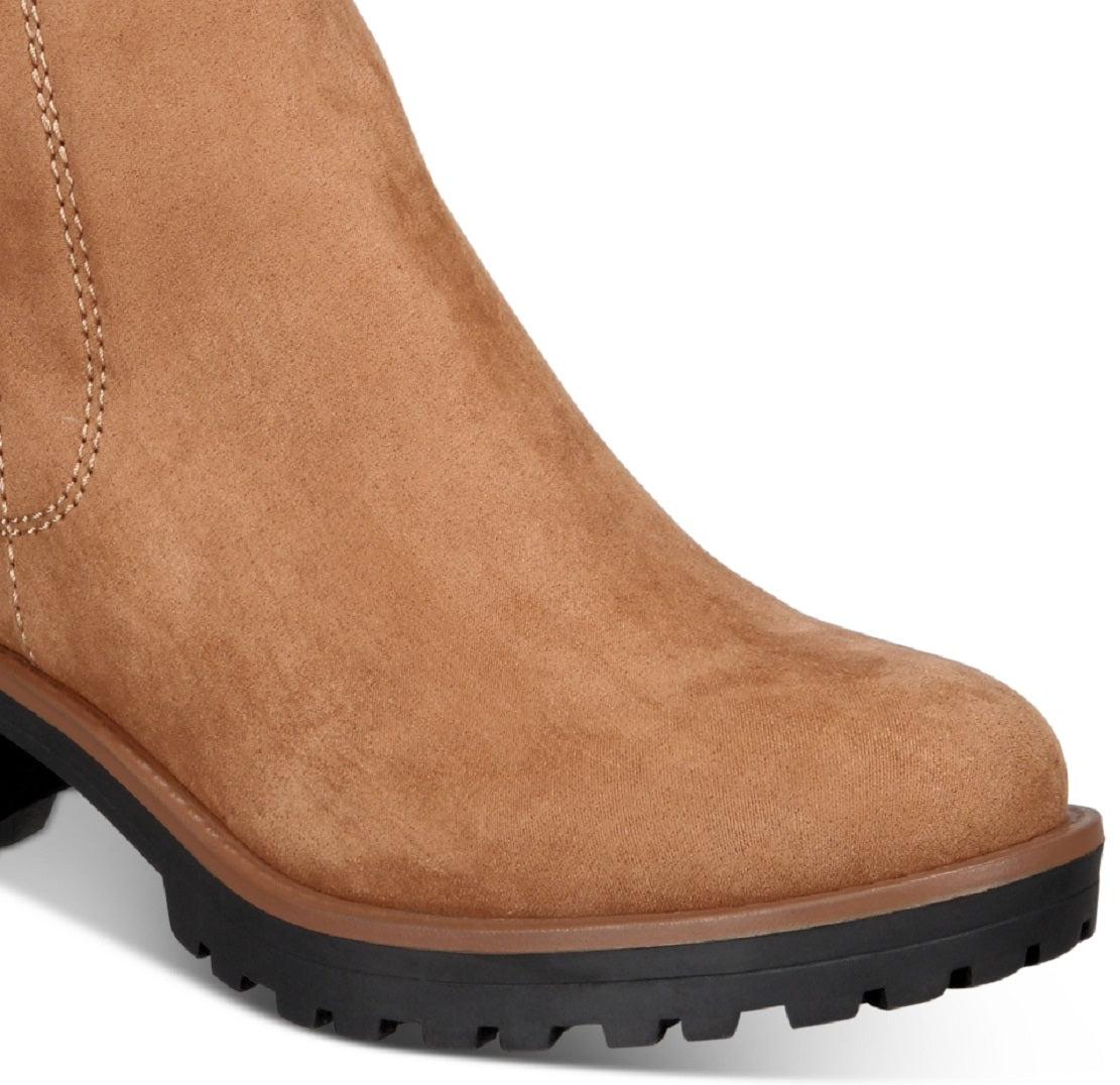 Sun + Stone Women's Kandy Booties Brown Size 6.5 M