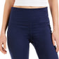 ID Ideology Women's Compression High-Rise 10 Bike Shorts Blue Size Medium
