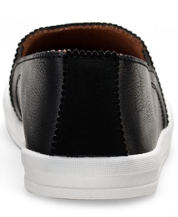 Sun + Stone Women's Mariam Slip On Sneakers Black Size 9 M