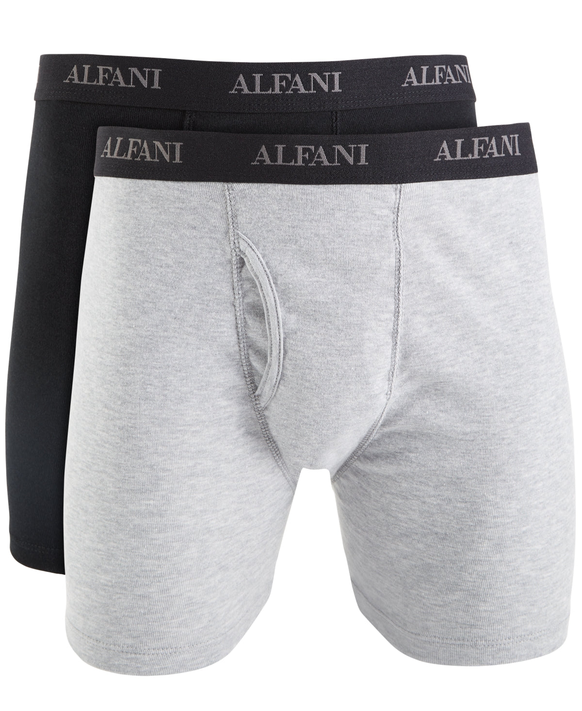 Alfani Men's 5 Pk Boxer Briefs Black Size X-Large