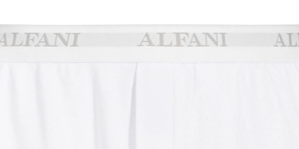 Alfani Men's Intimates 5 Pack Cotton Blend Boxers Underwear White Size Large