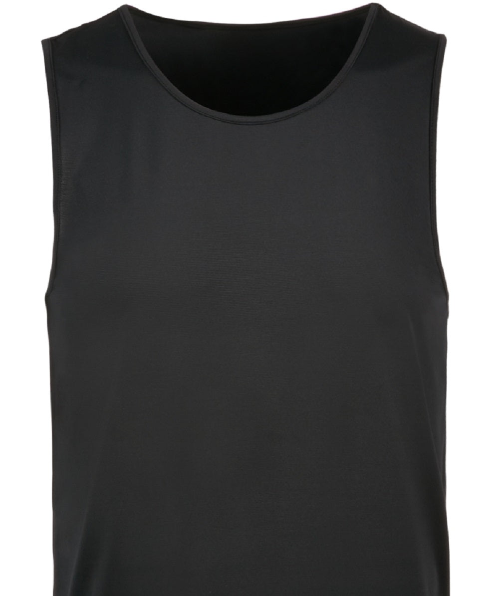 Alfani Men's Crew Neck Moisture Wicking Tank Top Black Size Medium