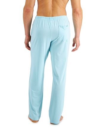 Alfani Men's Quick Dry Pajama Pants Blue Size Medium