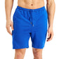 Alfani Men's Moisture Wicking Pajama Shorts Blue Size Small