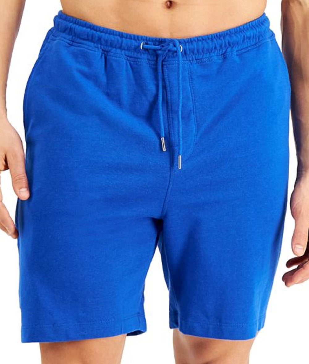 Alfani Men's Moisture Wicking Pajama Shorts Blue Size Small