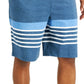 Club Room Women's Hawthorne Striped Pajama Shorts Blue Size M