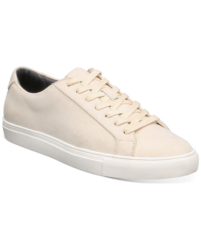 Alfani Men's Grayson Suede Lace Up Sneakers Shoes Brown Size 10.5 M