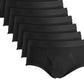 Club Room Men's Briefs 8 Pack Black Size Small