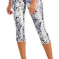 Ideology Women's Stretch Moisture Wicking Pocketed Compression Active Wear High Waist Leggings White Size XX-Large