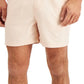 INC International Concepts Men's Regular Fit Quick Dry Solid 5 Swim Trunks Pink Size X-Large