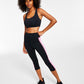 ID Ideology Women's Colorblocked Cropped Legging Pink Size XX-Large