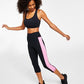 ID Ideology Women's Colorblocked Cropped Legging Pink Size XX-Large