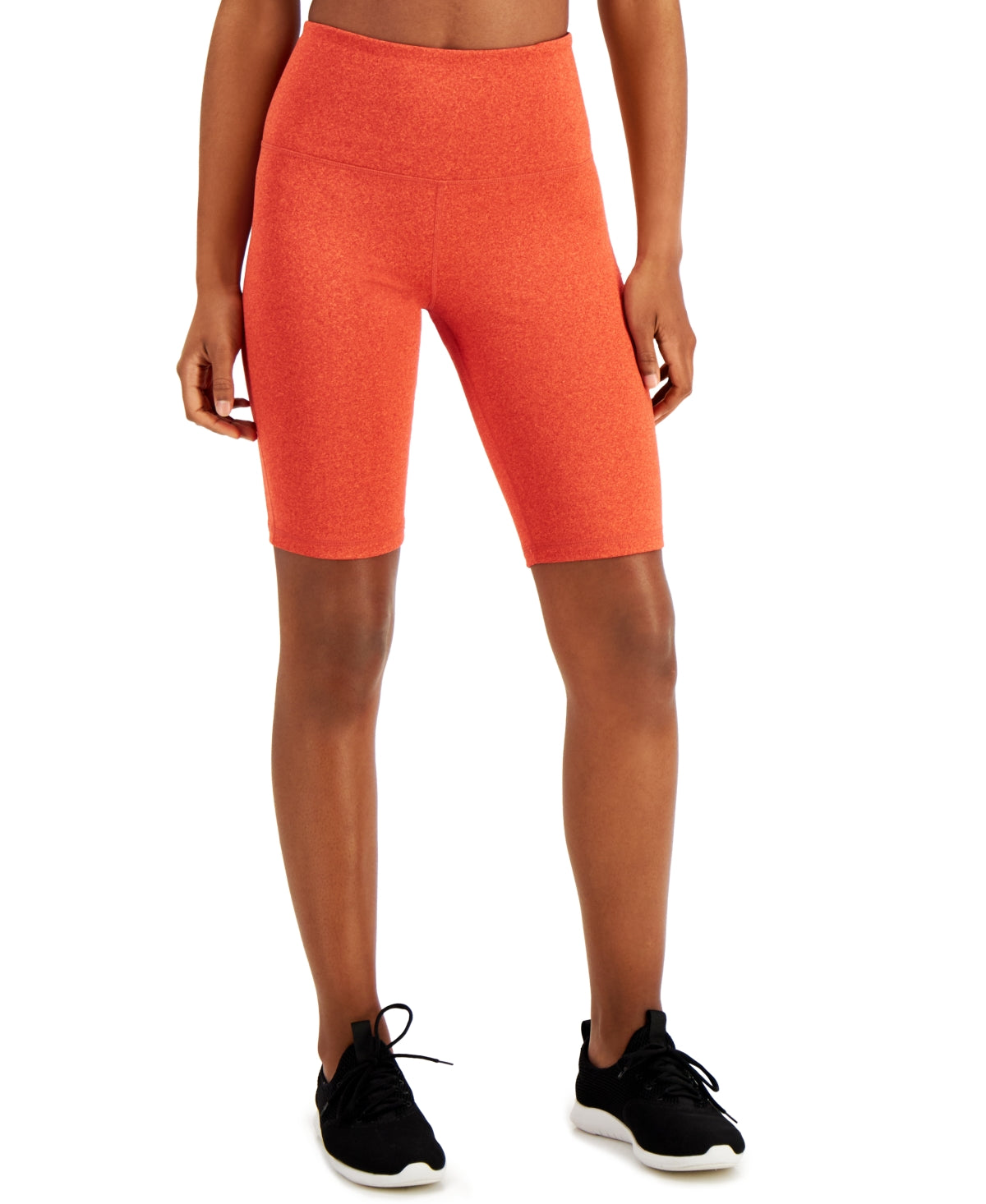 Ideology Women's Sweat Set Biker Shorts Red Size XS