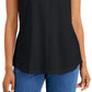 Karen Scott Women's Sleeveless Shell Top Black Size X-Large