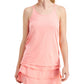ID Ideology Women's Solid Strappy Tank Top Orange Size Large