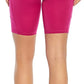 ID Ideology Women's High Rise Pocket Bike Shorts Purple Size X-Small
