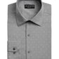 Alfani Men's Slim Fit 2 Way Stretch Performance Dress Shirt Gray Size 32X33