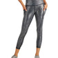 ID Ideology Women's Stretch Moisture Wicking Pocketed Active Wear High Waist Pants Black Size XXL