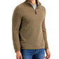 Club Room Men's Birdseye Quarter Zip Pullover Green Size XX-Large