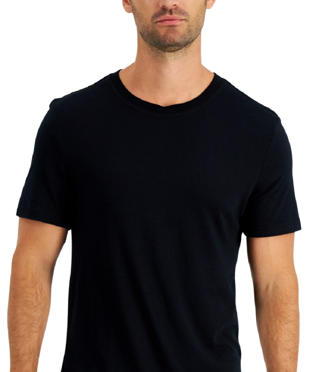 Club Room Men's Pajama T-Shirt Black Size X-Large