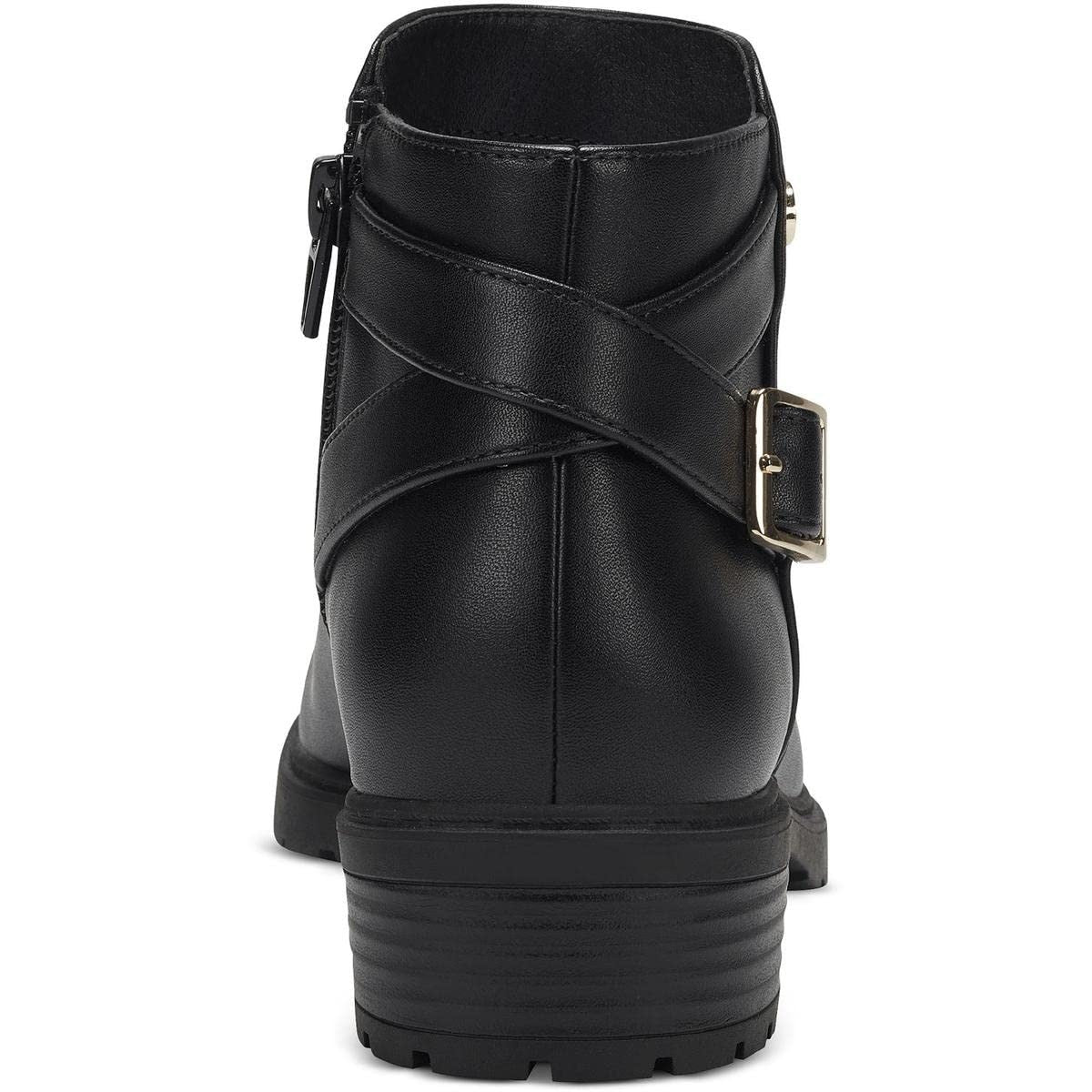 Giani Bernini Women's Brennin Buckled Booties Black Size 8.5 M