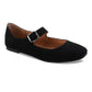 Sun + Stone Women's Adiaa Mary Jane Flats Black Size 7.5 M