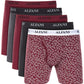 Alfani Men's 5 Pk Boxer Briefs Red Size Medium