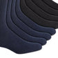 Club Room Men's 8 Pk Stripe Crew Socks Black Size Regular