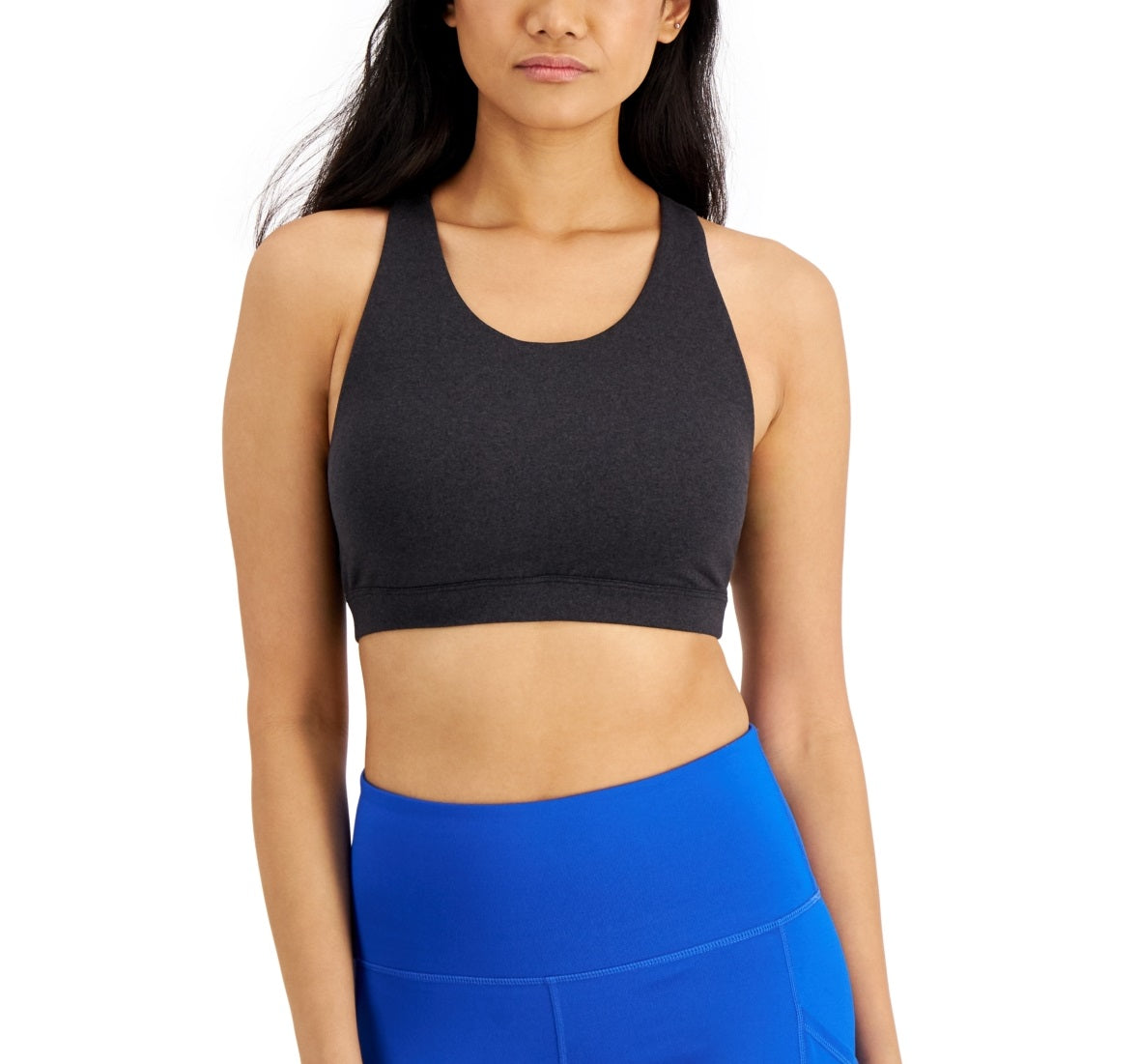 ID Ideology Women's Low Impact Sports Bra Black Size Small