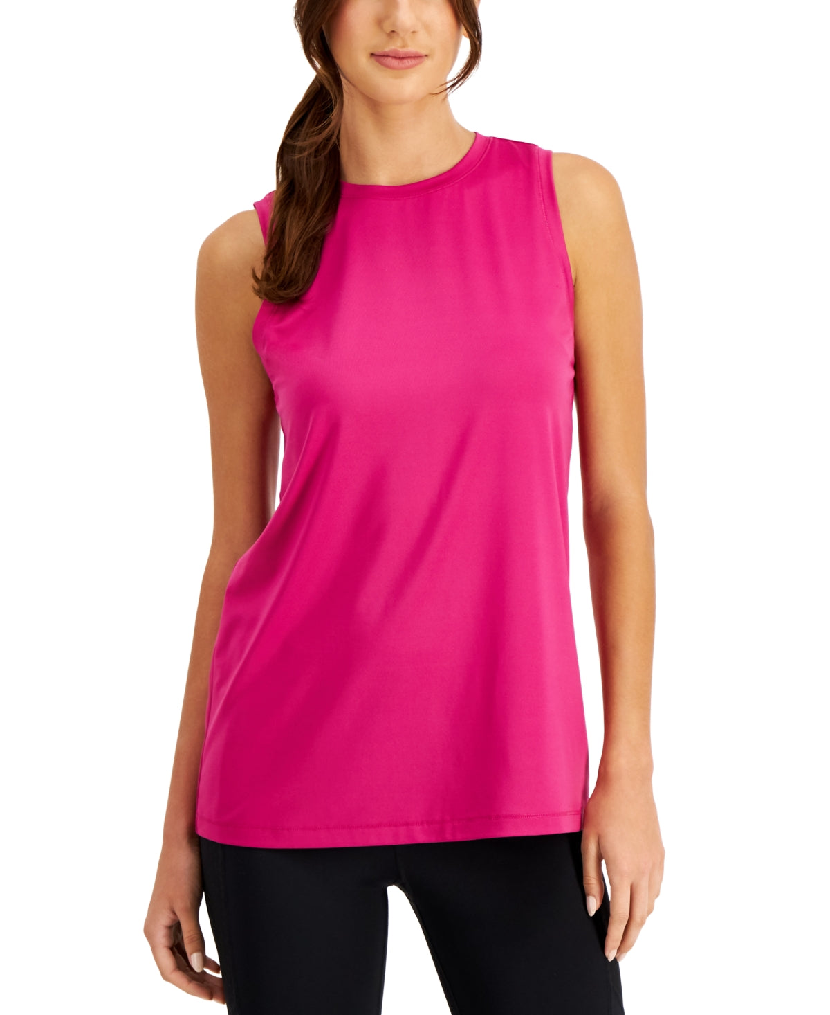 ID Ideology Women's Tank Top Pink Size X-Large