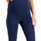 ID Ideology Women's Maternity Leggings Purple Size X-Large