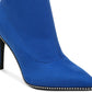 Bar III Women's Melanay Booties Blue Size 5.5 M