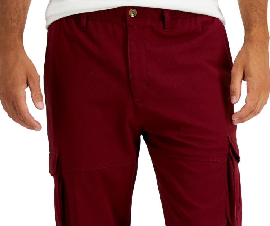 Club Room Men's Cargo Pants Red Size XX-Large