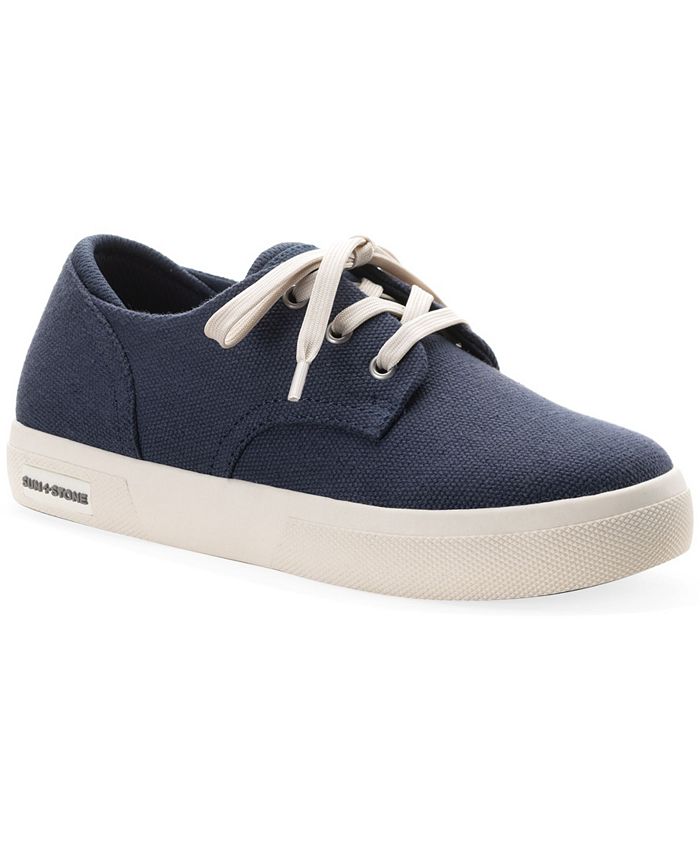Sun + Stone Little Boy's Kiva Sneakers Blue Size 4
