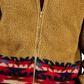 Sun Stone Men's Full Zip Sherpa Fleece Jacket Brown Size S
