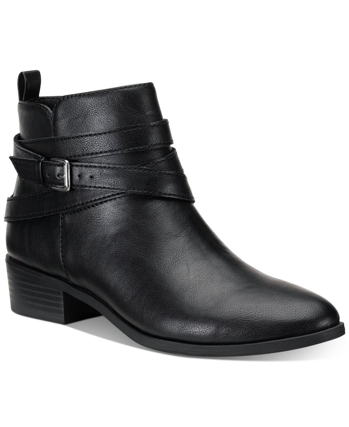 Sun + Stone Women's Saandis Booties Black Size 5 M