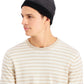 Alfani Men's Quilted Puffer Beanie Black Size Regular